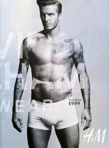 H&M David Beckham Underwear Ad