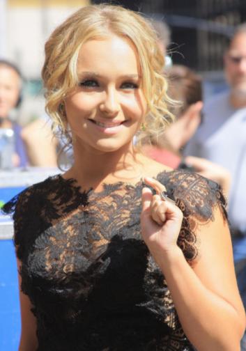 what does hayden panettiere tattoo say. Hayden in Lace