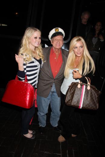 Hef has moved on from Crystal Harris right to Anna Berglund left