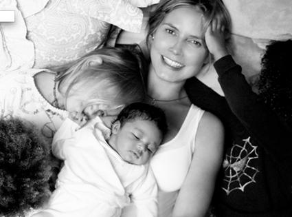 heidi klum seal family. Heidi Klum, Daughter