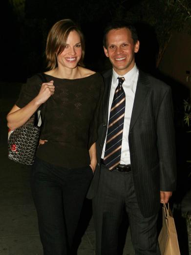 Hilary Swank and John Campisi