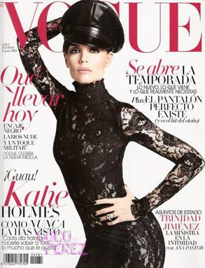 Katie Holmes in Vogue Spain: Getting Her Dominatrix On! | Katie Holmes