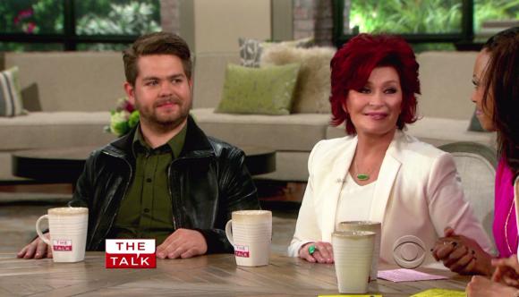 Jack Osbourne and Sharon Osbourne