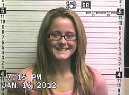 Jenelle Evans Mug Shot 2012