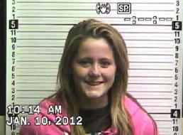 Jenelle Evans Mugshot 2012