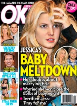 Jessica Simpson Definitely Gushes, Possibly Melts Down Over Baby/celebrity gossip