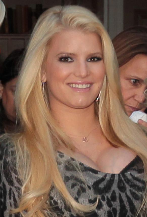Jessica Simpson's boobs Not what one would call small