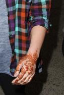 Jessica Simpson Hand Tattoo