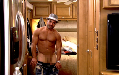 Joe Gorga Shows Off