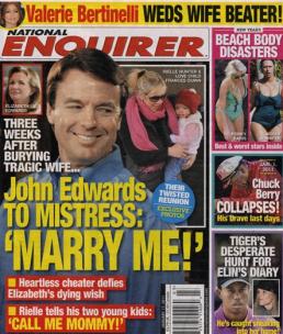 John Edwards: In Love With Rielle Hunter?/celebrity gossip