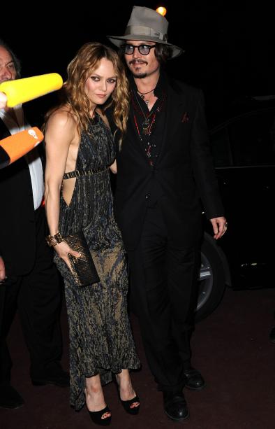 Johnny Depp and Vanessa Paradis Pic