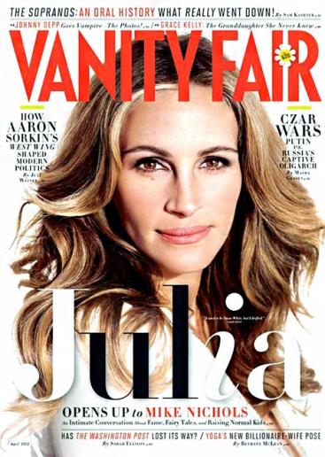 Julia Roberts Vanity Fair Cover