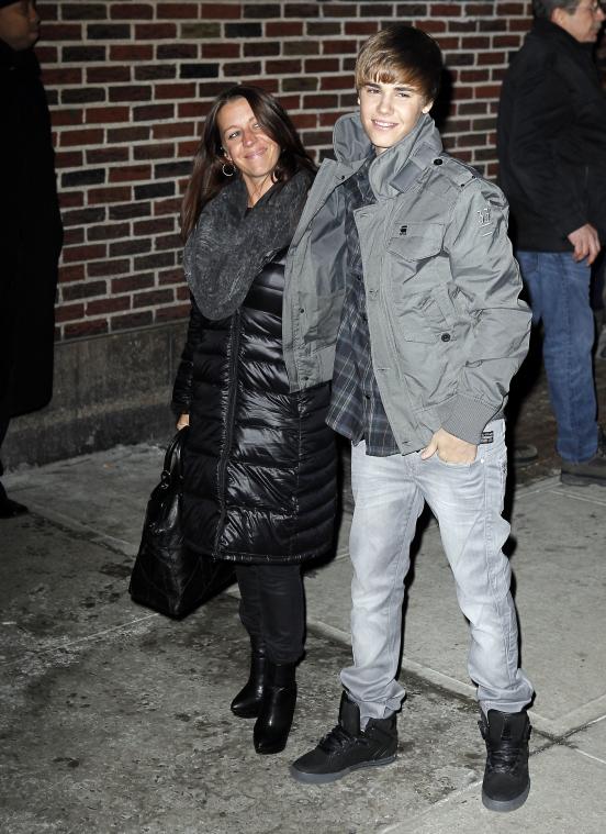 bieber mom. Justin Bieber and His Mom