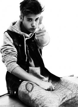 Justin Bieber in Rolla Coaster
