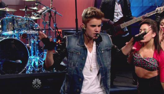 Justin Bieber Tonight Show Peformance