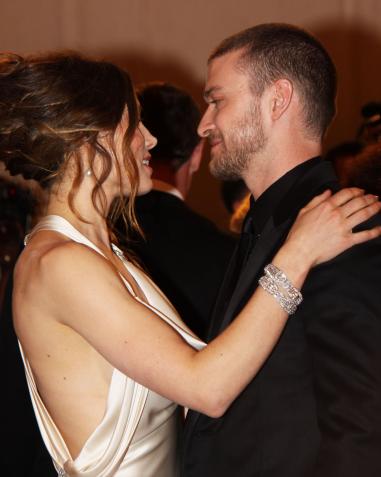 Justin Timberlake and Jessica Biel in Love