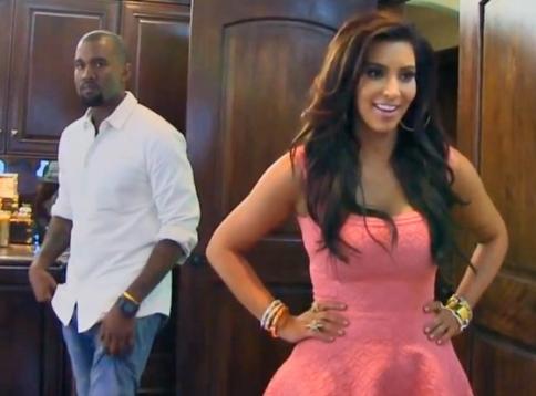 Kanye West and Kim Kardashian on Keeping Up