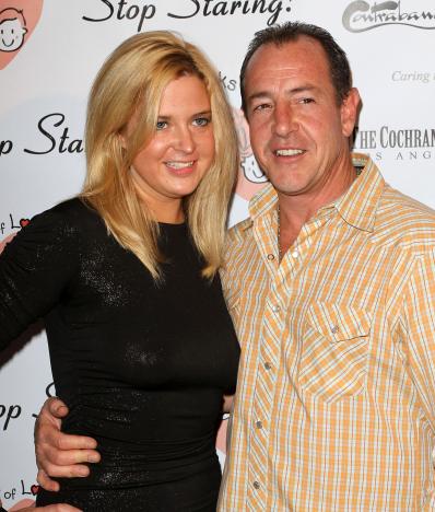 Kate Major with Michael Lohan