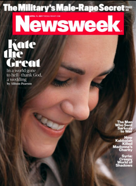 newsweek covers 2011. Kate Middleton Newsweek Cover