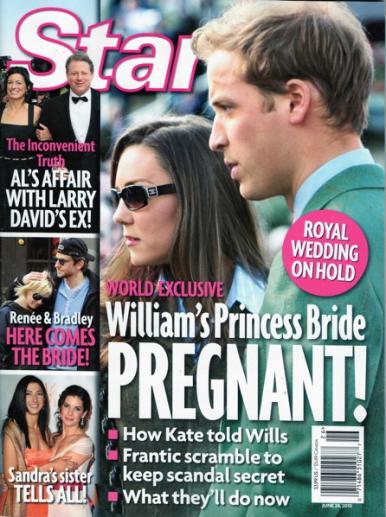 Kate Middleton Pregnant As soon as this cover made the Internt rounds 