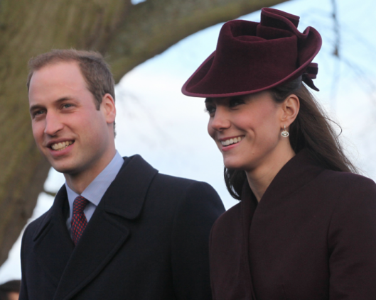 Kate Middleton, Prince William on Christmas