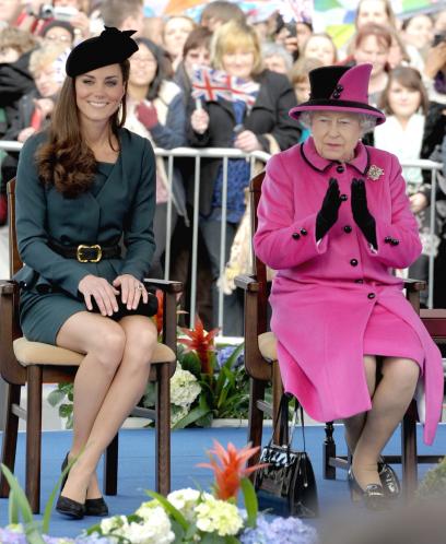 Kate Middleton, Queen Elizabeth II