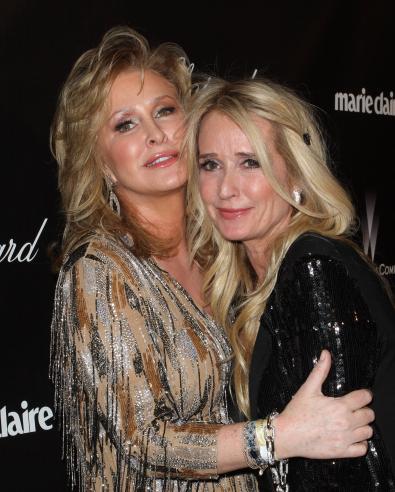 Kathy Hilton and Kim Richards