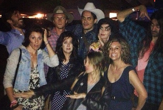 Katy Perry and John Mayer Partying