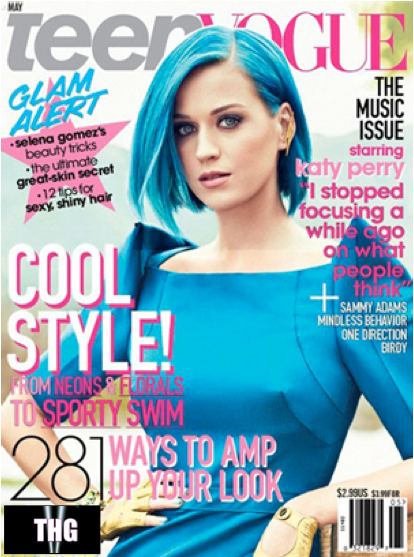 Katy Perry in Teen Vogue: Blue About Fame » Gossip/Katy Perry