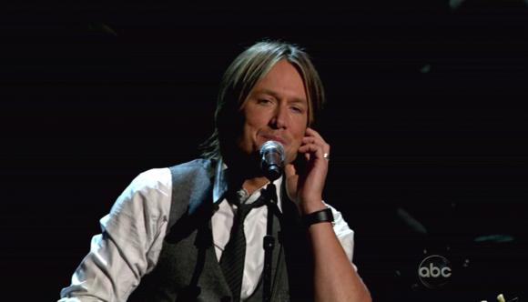 Keith Urban on Stage