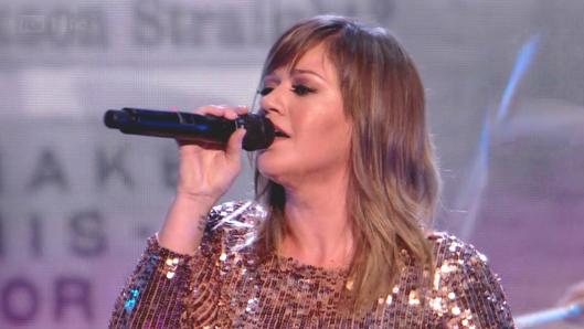 Kelly Clarkson on The X Factor