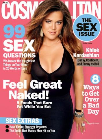 Khloe Kardashian Kovers Kosmo Sex Issue, Talks Naked Cooking » Gossip/Khloe Kardashian