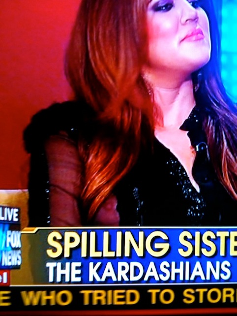 Khloe Kardashian Nip Slip Khloe Kardashian stopped by Fox News in early 
