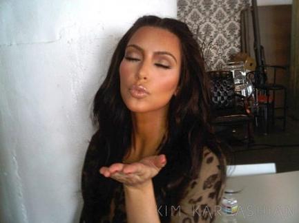 Kim Kardashian Blog Pic