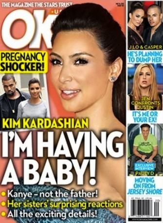 Kim Kardashian OK! Cover