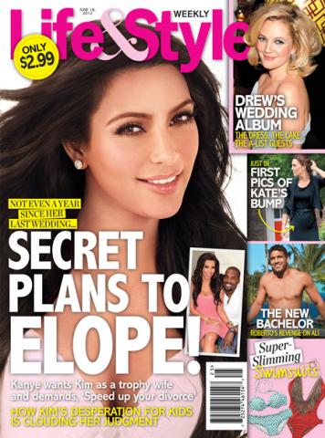 Kim Kardashian and Kanye West to Elope?!? » Celebrity Gossip