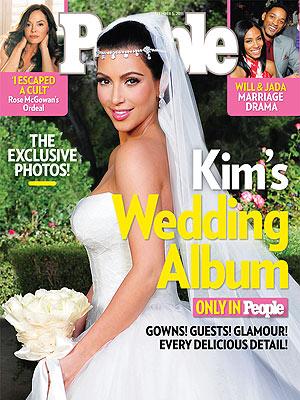 Kim Kardashian Wedding Dress Pick up this issue of People for all the 