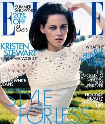 Kristen Stewart Elle UK Cover