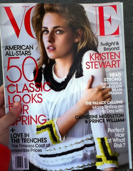 kristen stewart vogue 2010. Kristen Stewart on Vogue