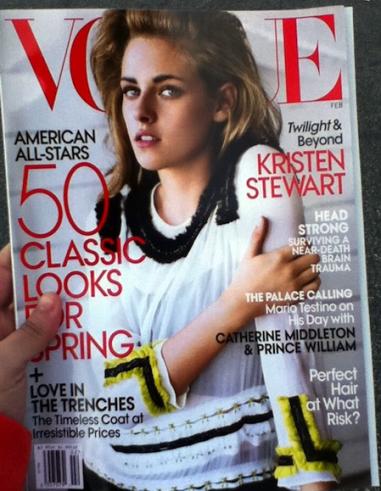 Kristen Stewart on Vogue