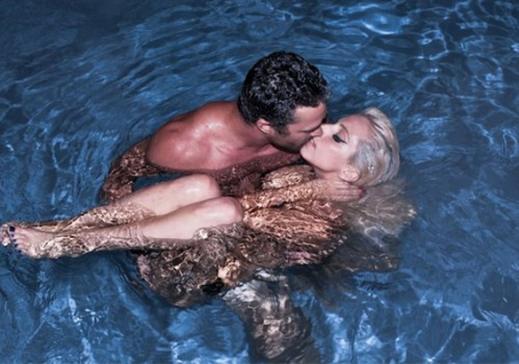 Lady Gaga and Taylor Kinney Naked
