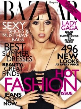 Lady Gaga Bazaar Cover