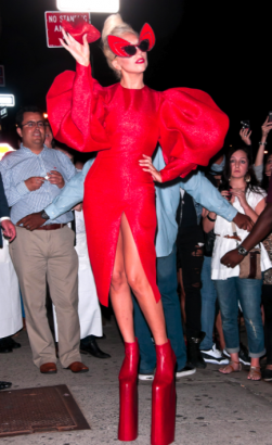Lady Gaga Devil Outfit