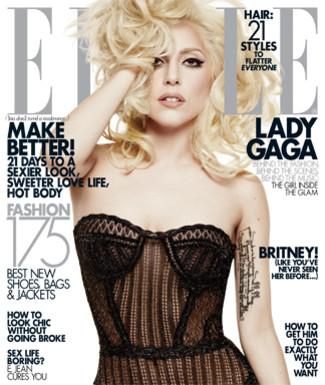 Lady Gaga Elle Cover