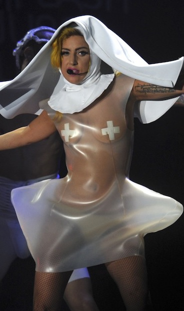 lady gaga hot picture gallery. Lady Gaga: Hot Nun!