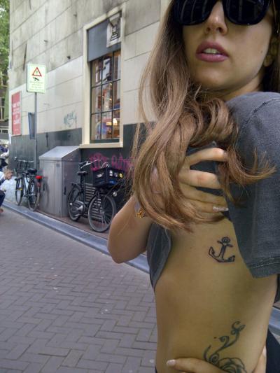 Lady Gaga Mermaid Tattoo