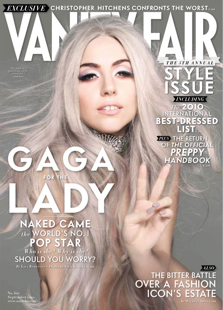 Lady Gaga Normal Hair. Lady Gaga in Vanity Fair