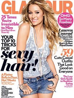 Lauren Conrad Glamour Cover