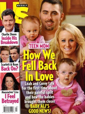 Teen Mom 2 Love Story: LEAH MESSER, Corey Simms Fall Back in Love ...