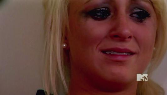 Leah Messer Cries